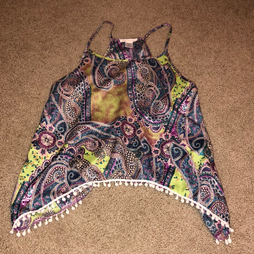 Open Back Hippie Blouse